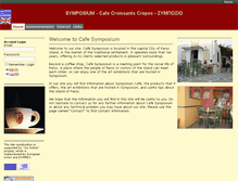 Tablet Screenshot of cafesymposium.gr